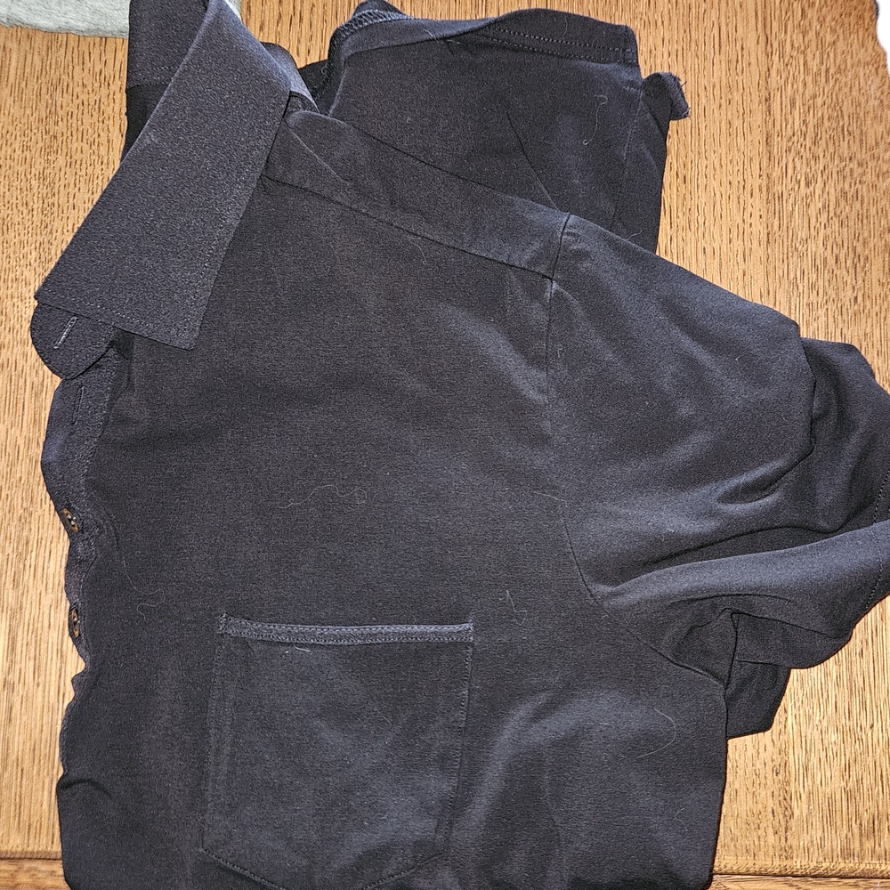 State and Liberty Athletic Fit Polo, like New Without Tags